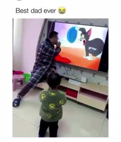 Wholesome Father & Son Time