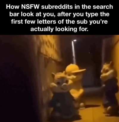 The void stares.