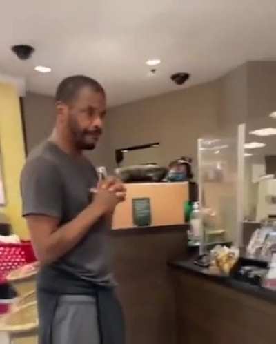 (Happy Freakout) Patron At Starbucks Sees A Homeless Man And Lets Him Order Anything He Wanted