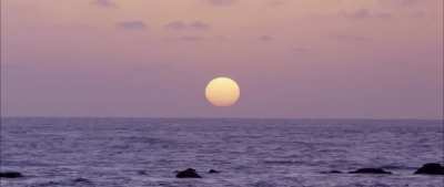 Purple sunset