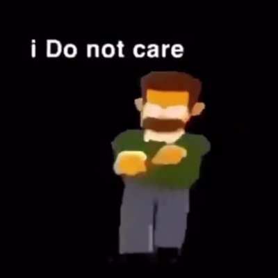 Ned Flanders Does Not Care.