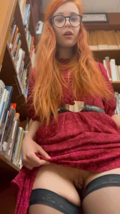 I’m going to get fired from my little job at the library.