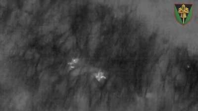 Footage of the Ukrainian 17th Mechanized Brigade repelling a Russian assault in the Kursk Oblast.