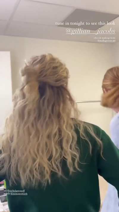 Gillian getting ready for 
