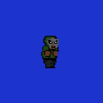 Made this little walking animation while listening to the new super what album 😁