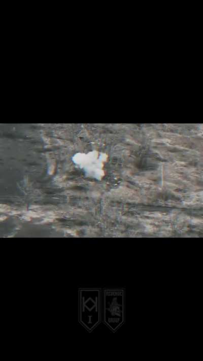 POV of a Ukrainian operator destroying Russian soldiers and equipment. East of Ukraine. March 2024