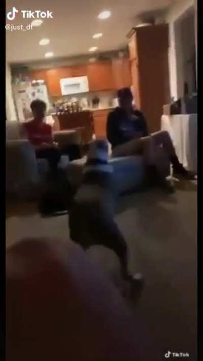 That boy sparky had to many treats