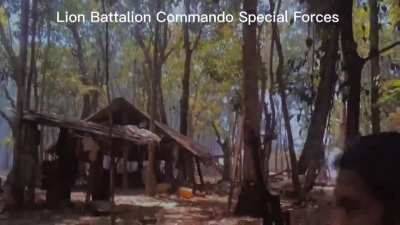 (2/2) POV of the Anti-Junta Forces attacked a Myanmar Police and border guard's temporary Barrick at an abandoned school in Kyondoe, Kayin State.