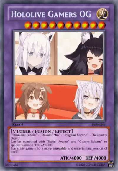 My first card