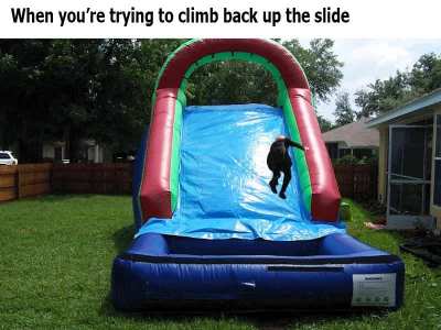Biden is slidin