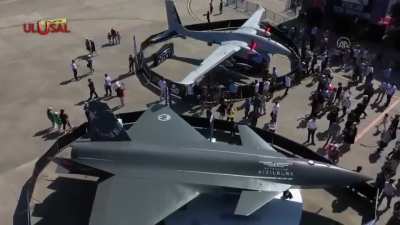 Baykar Makina unveiled the second prototype of the Bayraktar Kizilelma (