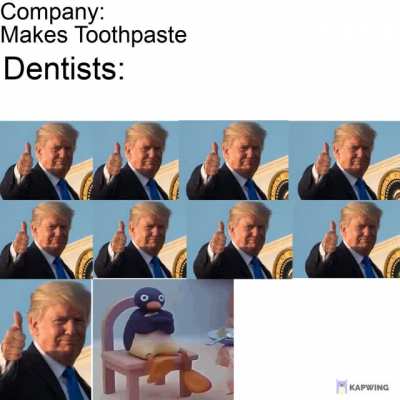 He knows something the rest don't...