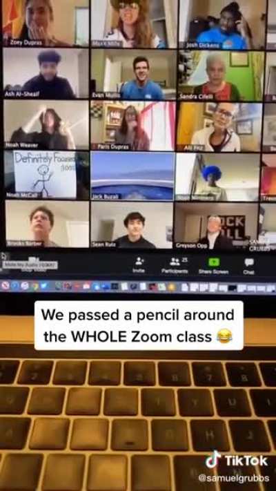 Not mine. I wish my class was this cool.
