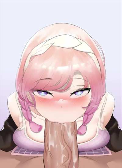 Swallowing a thick load~