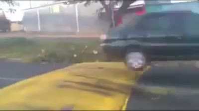 Oversized speedbump