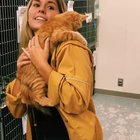 Melts my heart to see this person adopting this cat!