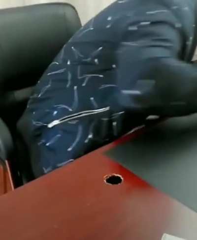 To smash a walnut