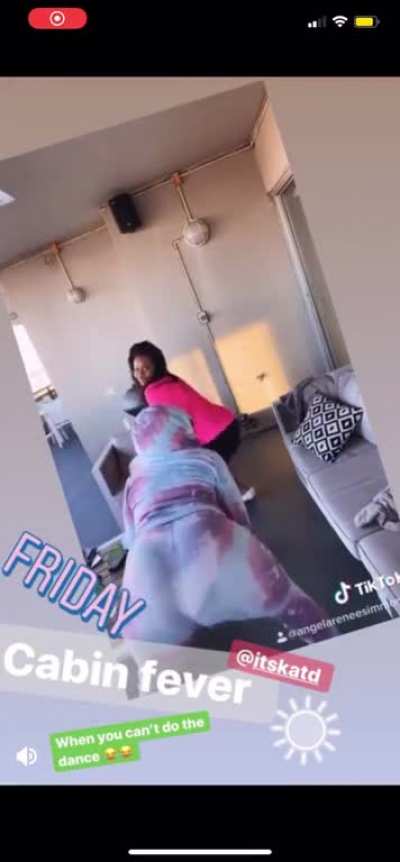 Angela’s quick lil twerk 