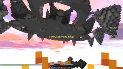 Super intense Minecraft player
