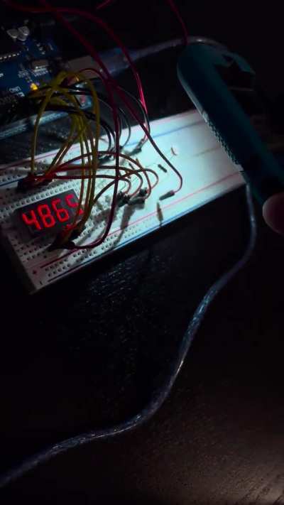 Made a light detector!