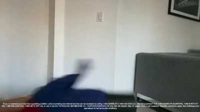 Throwing a Football at Bob