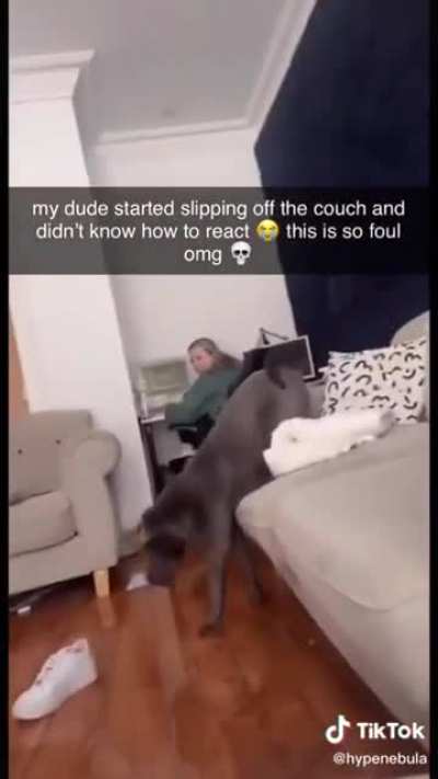 That feeling when you lose your balance