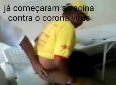 Cloroquina na nádega 😎👌🏾