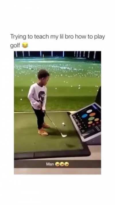 Young Tiger Woods