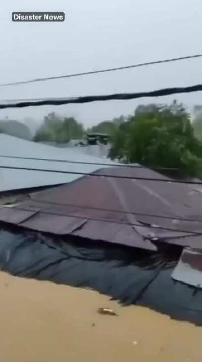 Montecristo Bolivar Department Colombia - 06 February 2026 - Flooding observed after prolonged rainfall