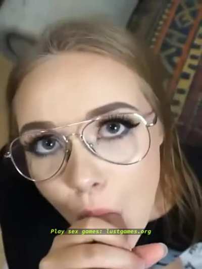 Cum swallow after the hottest BJ today