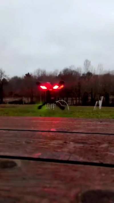 FPV drone acceleration to 200 km/h in one second.