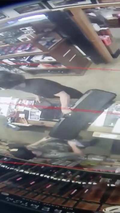 Uncensored clip of SR at a gun shop in Uvalde, where he bought the guns used during the shooting. There is over 28 minutes of footage of him in the store