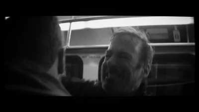 Nobody bus fight scene, but it's black and white silent film