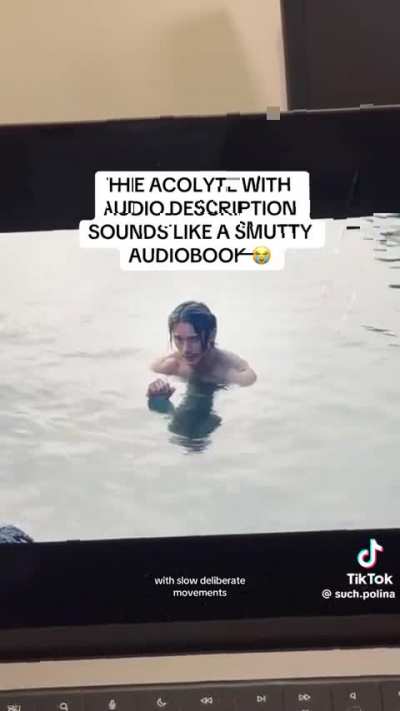 The Acolyte with Audio Description 😂