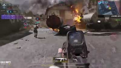 Domination has a new 'system' right know, The flag will no longer resets if you leave or die while capturing it,And you have to 'clean up' if the opponent already capture half of it(watch gameplay)