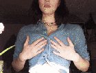 A petite girl with a hard drop ( drop )
