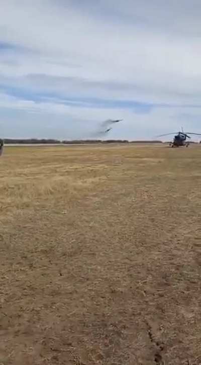 Russian Su-25, taking off from the Crimean airbase, crashed just after takeoff