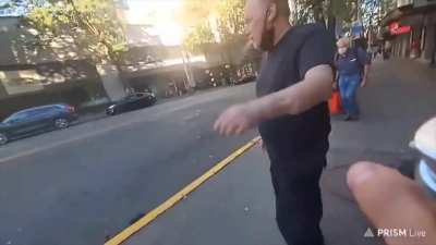 Racist streamer gets pepper sprayed