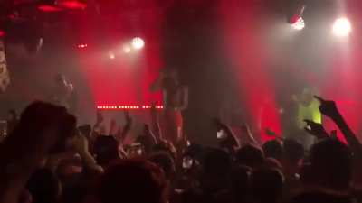 Rapper Joey Bada$$ turns a crowd chant into an incredible freestyle