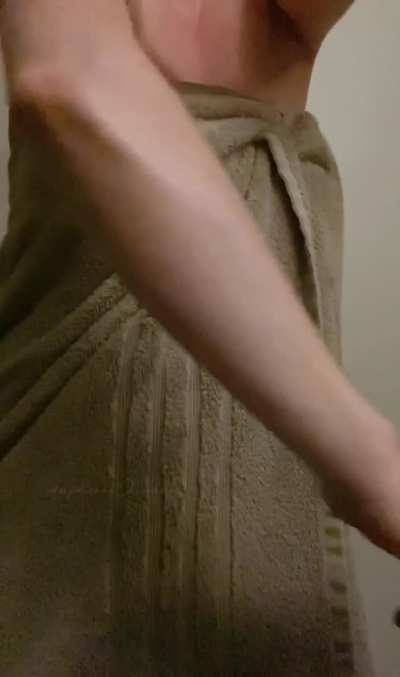 A towel reveal for your weekend.