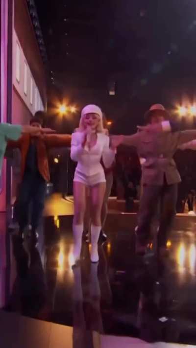 Sabrina performing at the 68th Grammy Awards in Los Angeles - IG February 2026