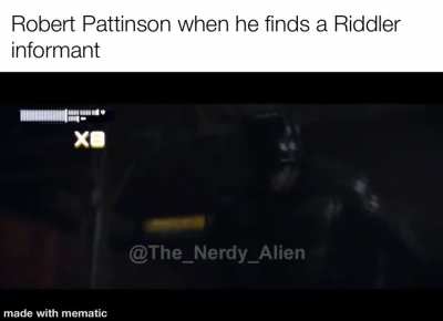 “I know you work for Riddler” -Batman (original video by u/theextraterrestrial)
