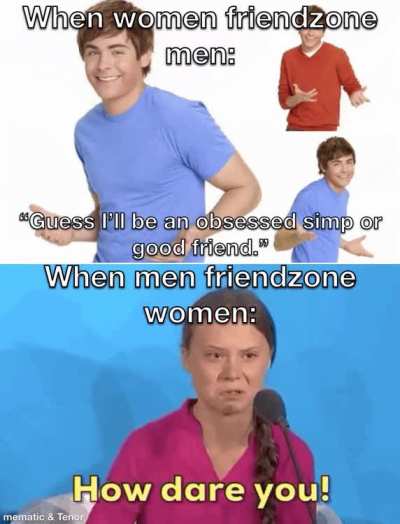 Do men actually friendzone women?