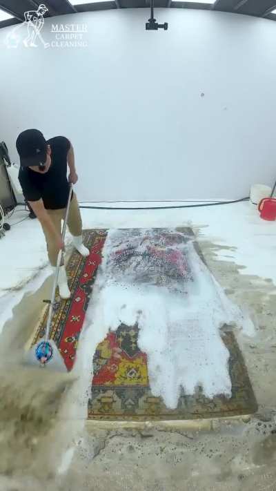 Giving the carpet a fresh start