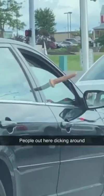 People out here dicking around during COVID