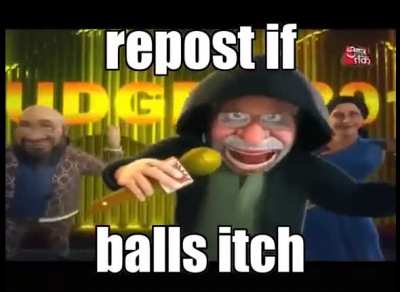 balls itch