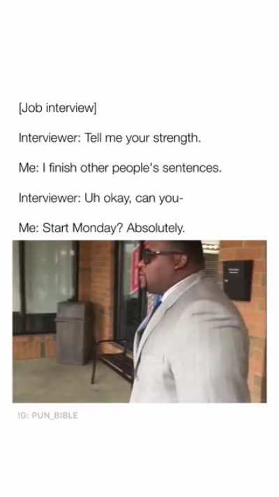An interesting title