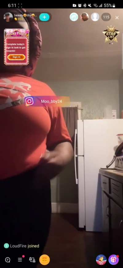 Name in video, Bigo