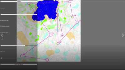 Released a navigation game with procedurally generated IOF-standard topographic maps