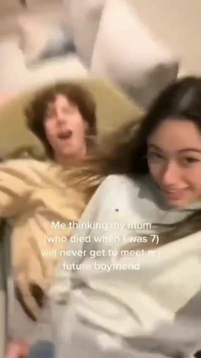 Thought her deceased mom will never meet her boyfriend
